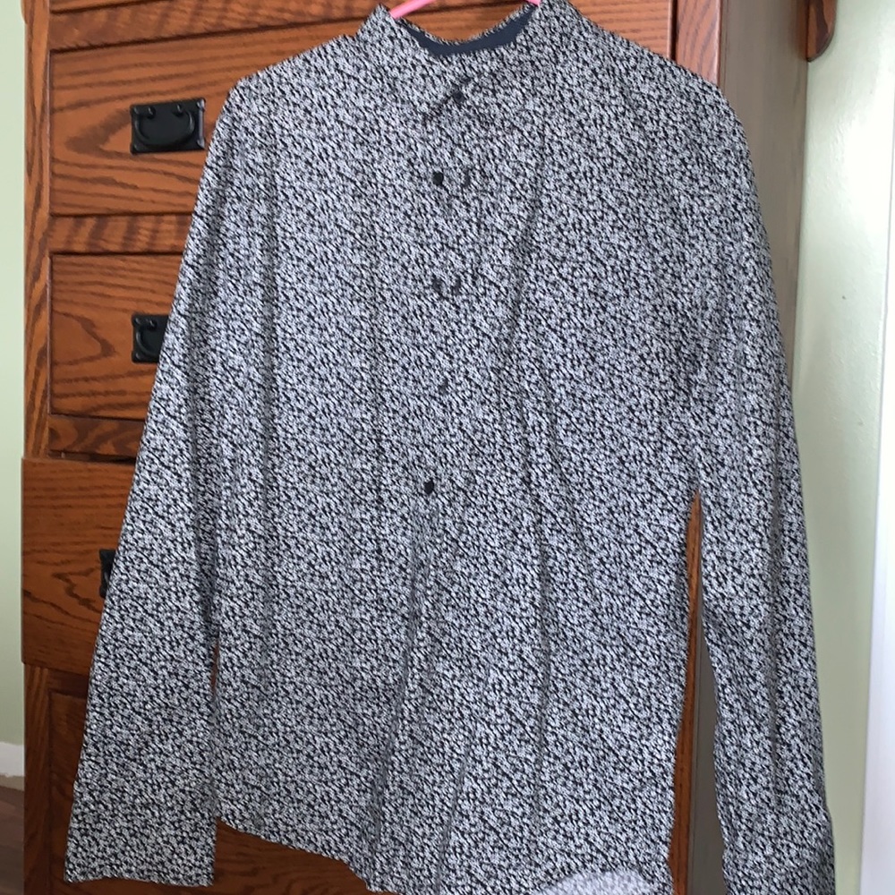 Slim Fit Casual  Button Down  Shirt